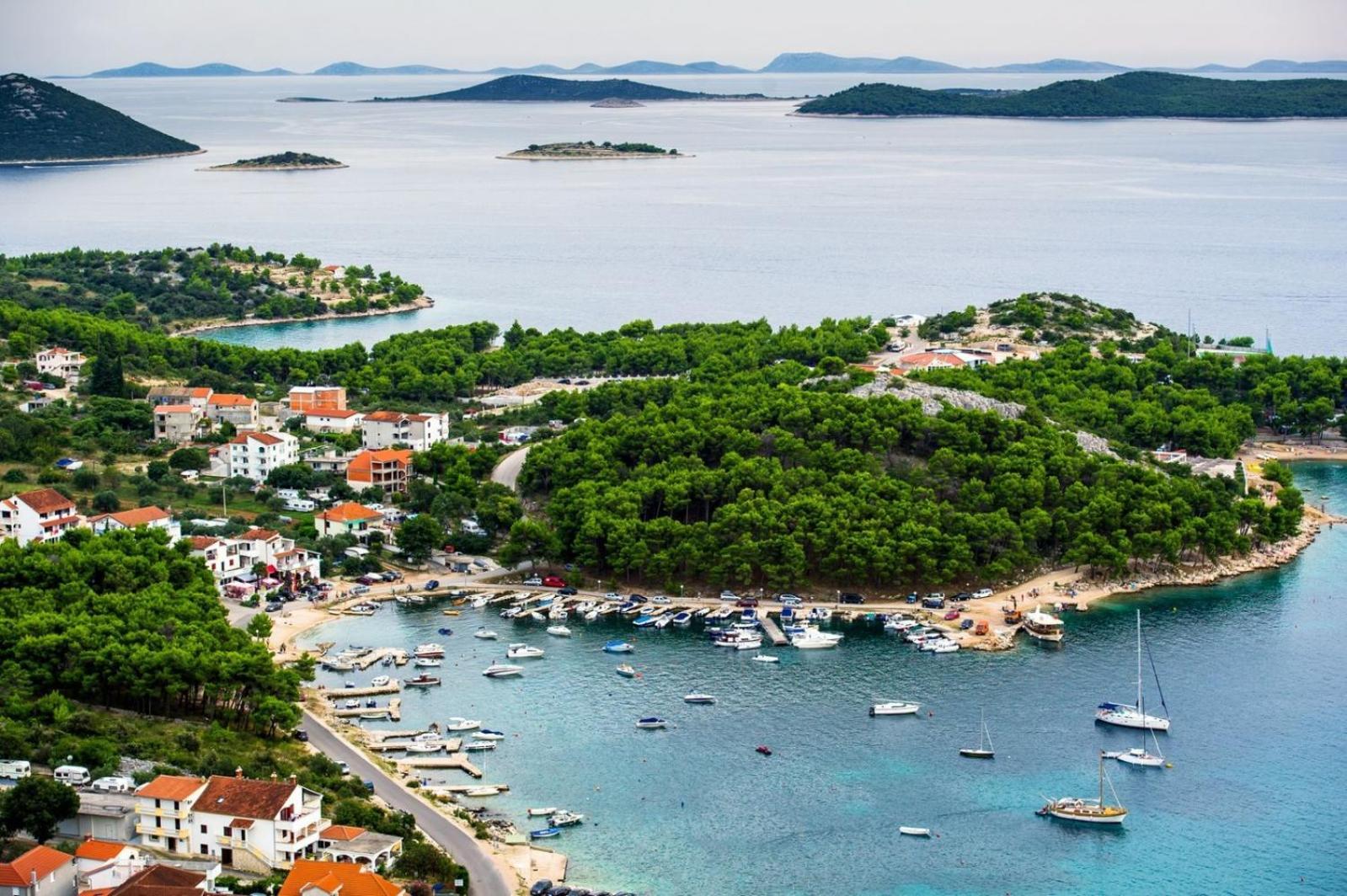 Studio Apartment In Biograd Na Moru With Terrace, Air Conditioning, Wi-Fi Exterior photo